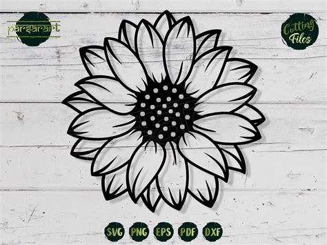 Download 820+ silhouette decal sunflower svg Cut Files
